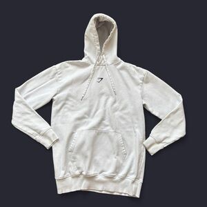 Gymshark Classic White Hoodie